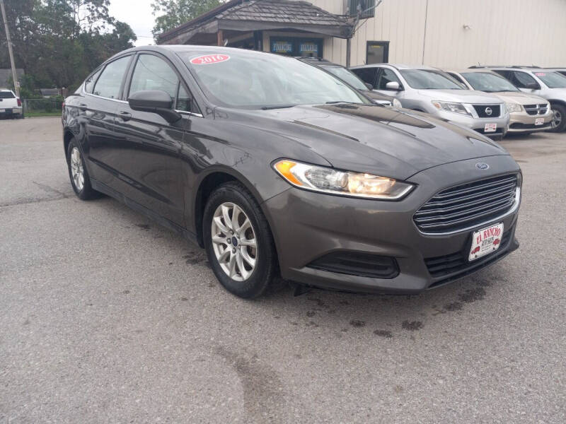 2016 Ford Fusion for sale at El Rancho Auto Sales in Des Moines IA