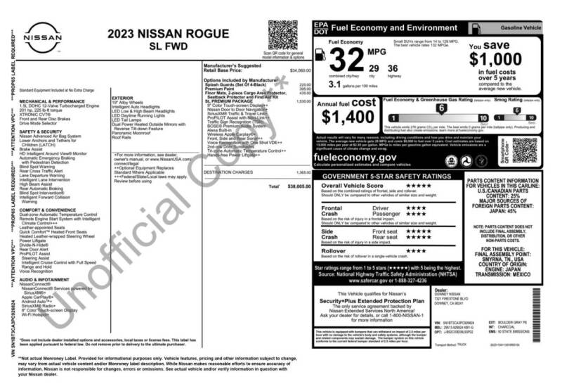 2023 Nissan Rogue SL