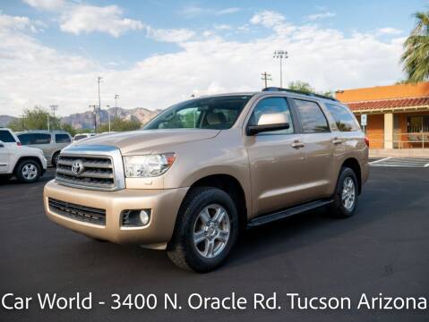 2011 Toyota Sequoia for sale at CAR WORLD in Tucson AZ