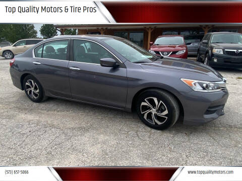 2016 Honda Accord for sale at Top Quality Motors & Tire Pros in Ashland MO