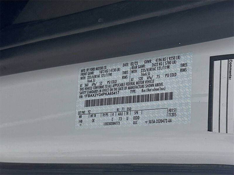 2023 Ford Transit 350 XLT