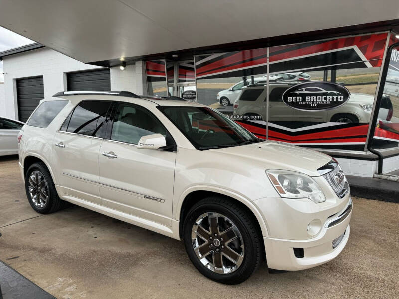 2012 GMC Acadia for sale at Ben Brocato Auto Sales in Sheffield AL