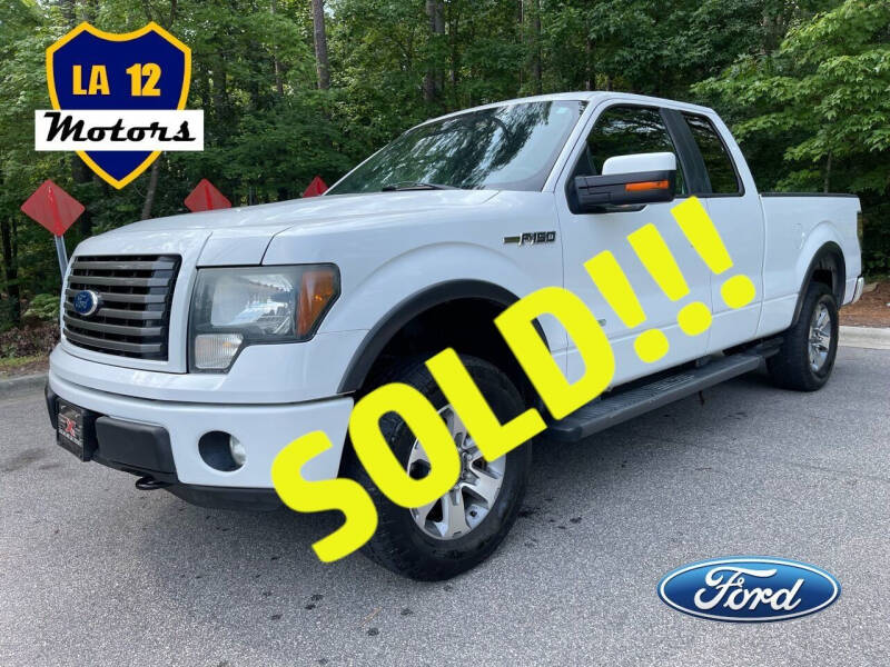 2011 Ford F-150 for sale at LA 12 Motors in Durham NC