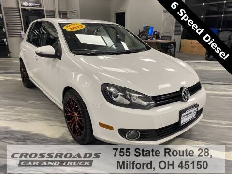 2013 Volkswagen Golf for sale at Crossroads Car & Truck in Milford OH