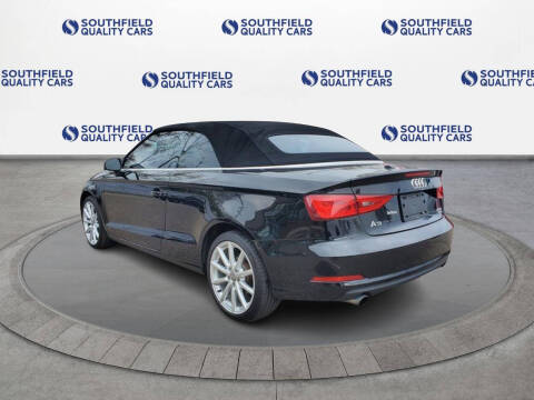 2015 Audi A3 for sale at SOUTHFIELD QUALITY CARS in Detroit MI