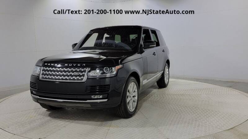 2016 Land Rover Range Rover for sale at NJ State Auto Used Cars in Jersey City NJ