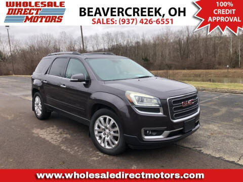 2015 GMC Acadia for sale at WHOLESALE DIRECT MOTORS in Beavercreek OH