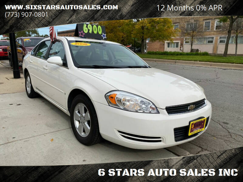 2008 Chevrolet Impala for sale at 6 STARS AUTO SALES INC in Chicago IL