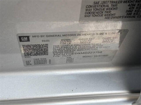 2021 Chevrolet Silverado 1500