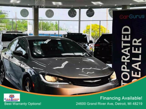 2015 Chrysler 200 for sale at CarDome in Detroit MI