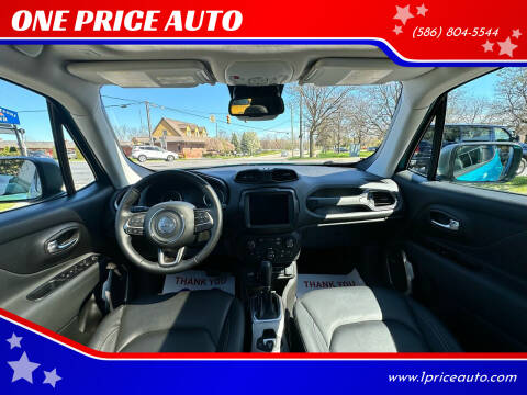 2021 Jeep Renegade for sale at ONE PRICE AUTO in Mount Clemens MI