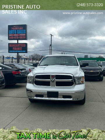 2019 RAM 1500 Classic for sale at PRISTINE AUTO SALES INC in Pontiac MI