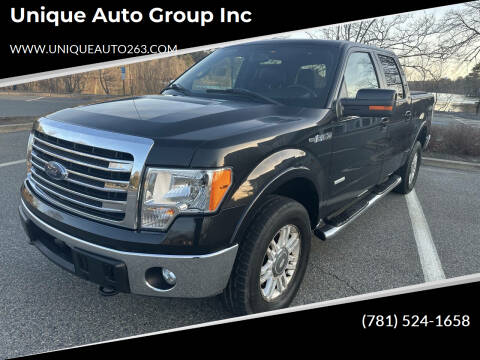 2013 Ford F-150 for sale at Unique Auto Group Inc in Whitman MA