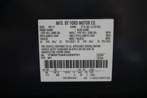 2017 Ford Explorer XLT