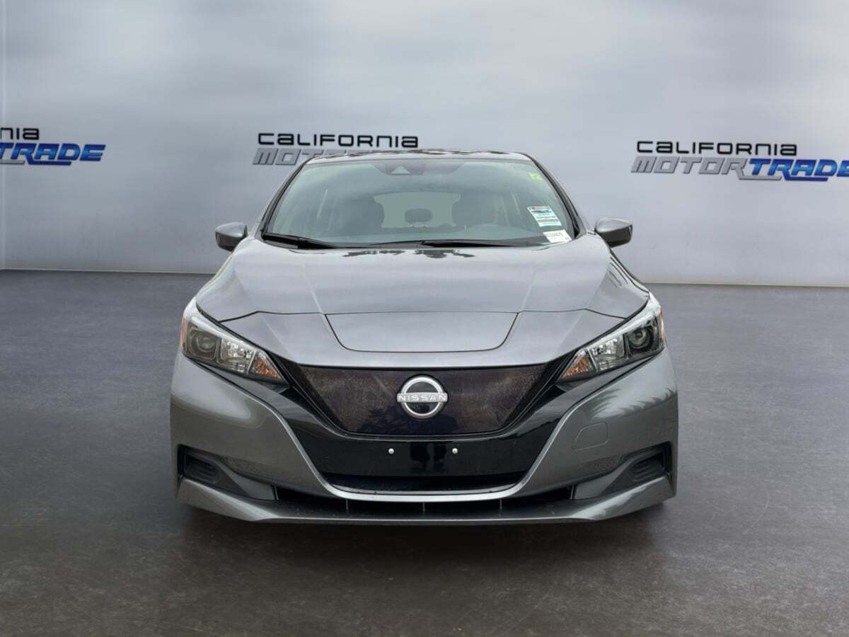 Gray 2024 Nissan LEAF S S 4dr Hatchback 2