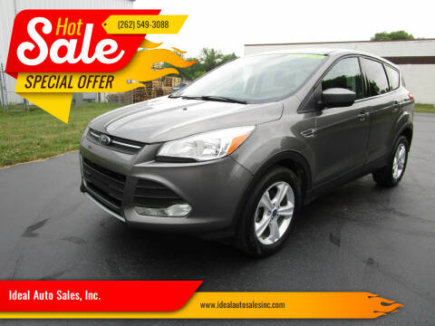 2014 Ford Escape for sale at Ideal Auto Sales, Inc. in Waukesha WI