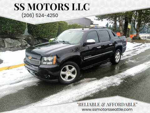 2012 Chevrolet Avalanche for sale at SS MOTORS LLC in Edmonds WA