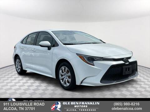 2020 Toyota Corolla for sale at Ole Ben Franklin Motors KNOXVILLE - Alcoa in Alcoa TN