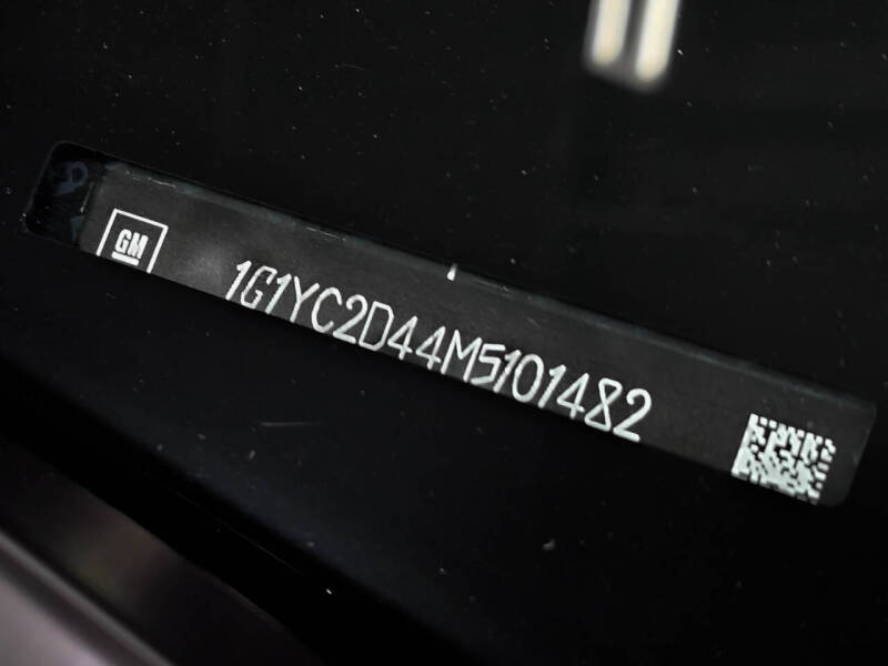 2021 Chevrolet Corvette Stingray