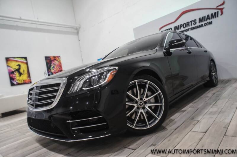2019 Mercedes-Benz S-Class for sale at AUTO IMPORTS MIAMI in Fort Lauderdale FL