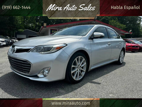 2013 Toyota Avalon for sale at Mira Auto Sales in Raleigh NC