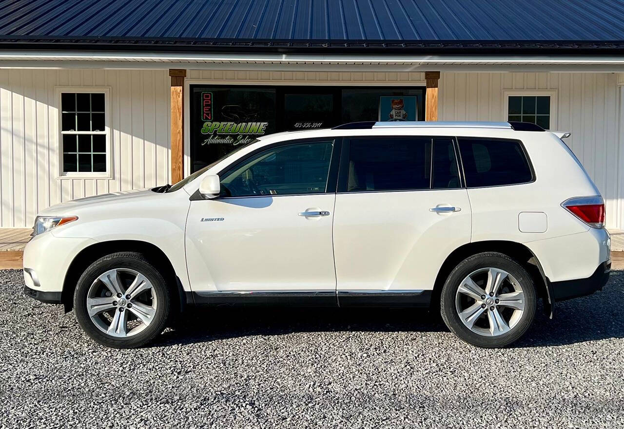 2012 Toyota Highlander for sale at Speedline Automotive Sales LLC in Mount Carmel, TN