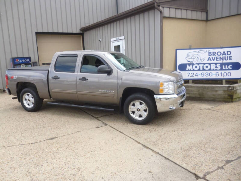 2012 Chevrolet Silverado 1500 for sale at Broad Avenue Motors LLC in Belle Vernon PA