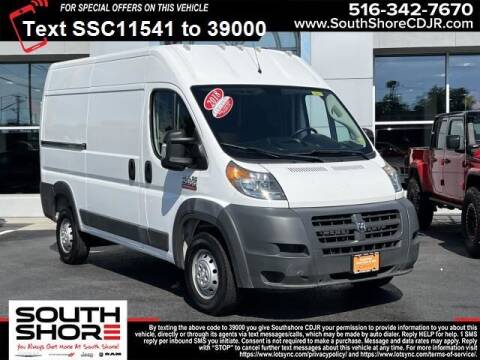 2018 RAM ProMaster for sale at South Shore Chrysler Dodge Jeep Ram in Inwood NY