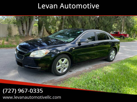 2008 Chevrolet Malibu for sale at Levan Automotive in Largo FL