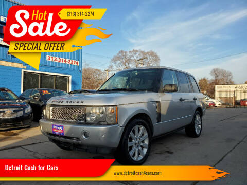 2003 Land Rover Range Rover for sale at Detroit Cash for Cars in Warren MI