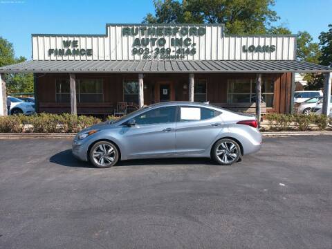 2014 Hyundai Elantra for sale at RUTHERFORD AUTO SALES in Fairfield TX