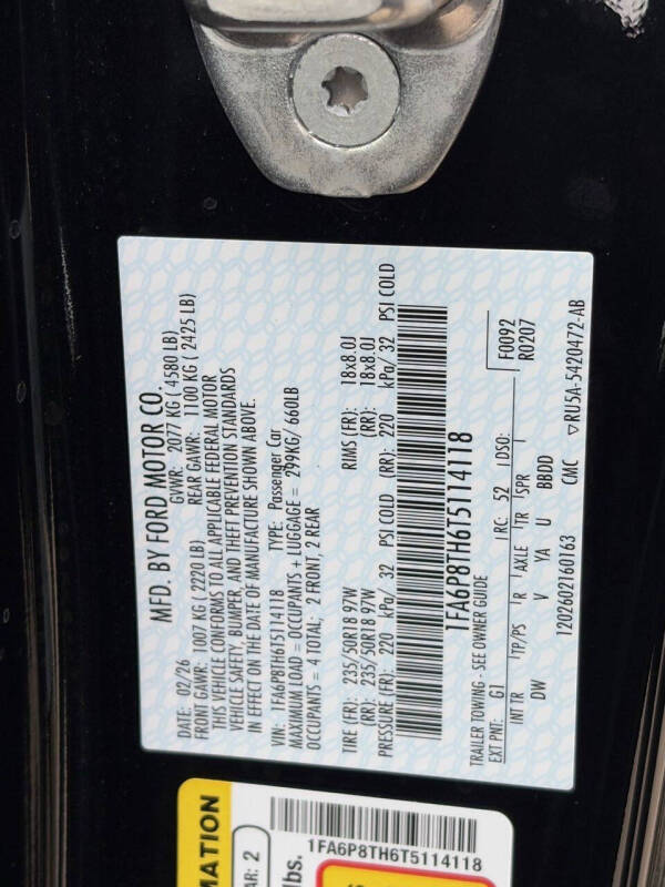 2026 Ford Mustang EcoBoost