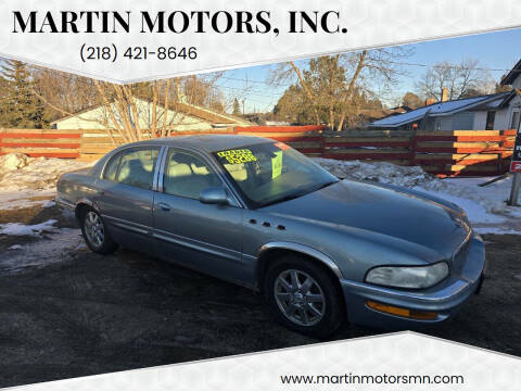 2005 Buick Park Avenue for sale at Martin Motors, Inc. in Chisholm MN