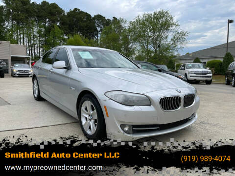 2012 BMW 5 Series for sale at Smithfield Auto Center LLC in Smithfield NC