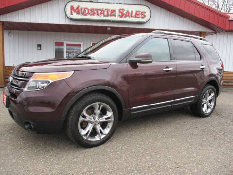 2011 Ford Explorer for sale at Midstate Sales in Foley MN