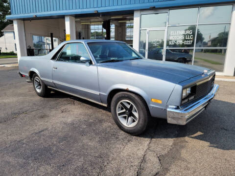 1986 Chevrolet El Camino for sale at ELLENBURG MOTORS LLC in Franklin OH