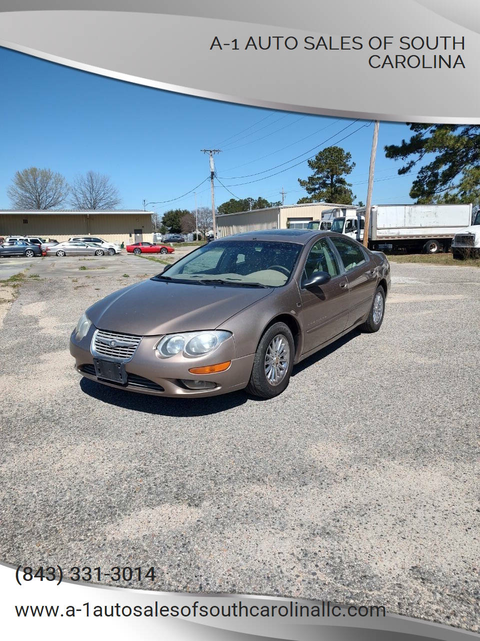 Tan 2000 Chrysler 300M Base 4dr Sedan 1