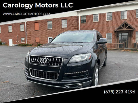 2012 Audi Q7 for sale at Carology Motors LLC in Marietta GA