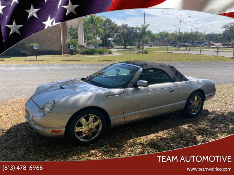 2005 Ford Thunderbird for sale at TEAM AUTOMOTIVE in Valrico FL