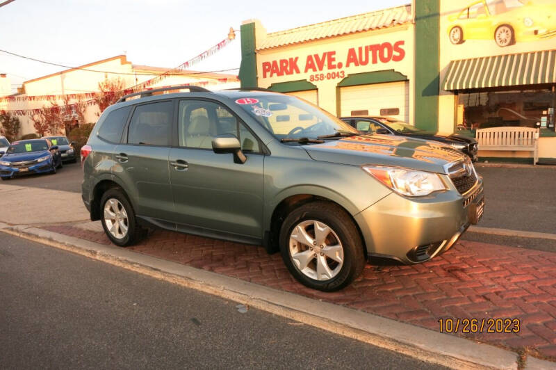 2015 Subaru Forester for sale at PARK AVENUE AUTOS in Collingswood NJ