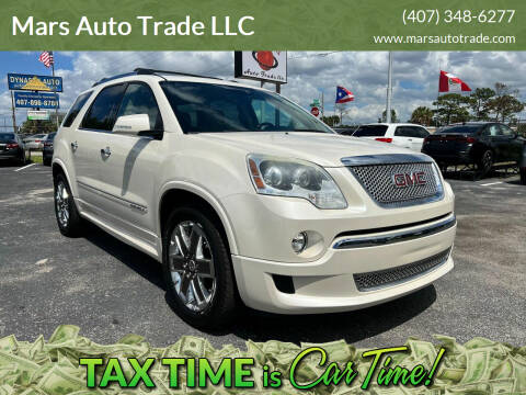 2012 GMC Acadia for sale at Mars Auto Trade LLC in Orlando FL