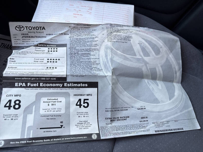 2008 Toyota Prius Standard