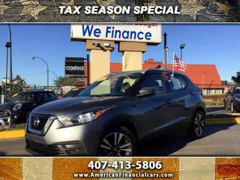 2019 Nissan Kicks for sale at American Financial Cars in Orlando FL