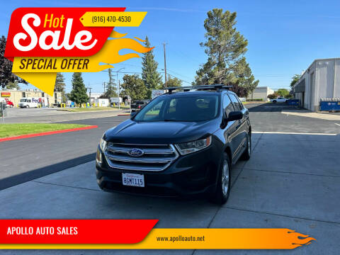 2015 Ford Edge for sale at APOLLO AUTO SALES in Sacramento CA