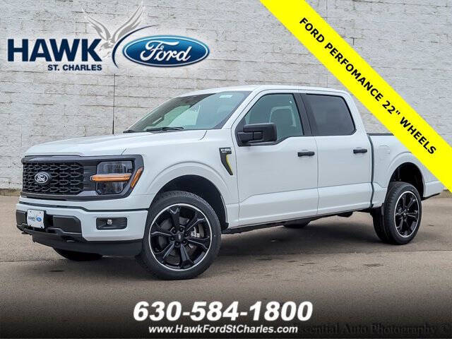 2024 Ford F-150 for sale at Hawk Ford of St. Charles in Saint Charles IL