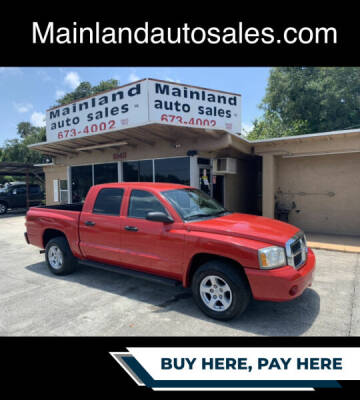 2007 Dodge Dakota for sale at Mainland Auto Sales Inc in Daytona Beach FL