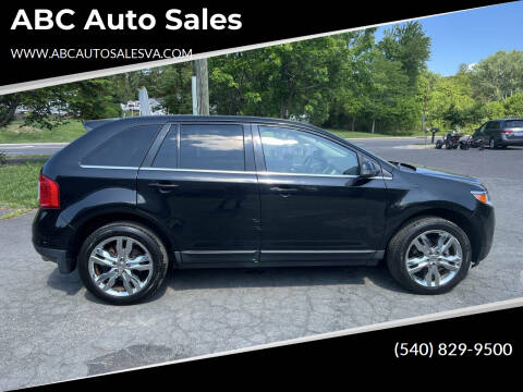 2013 Ford Edge for sale at ABC Auto Sales in Culpeper VA