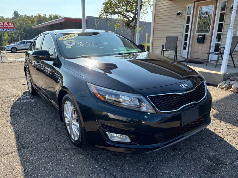 2014 Kia Optima for sale at G & G Auto Sales in Steubenville OH