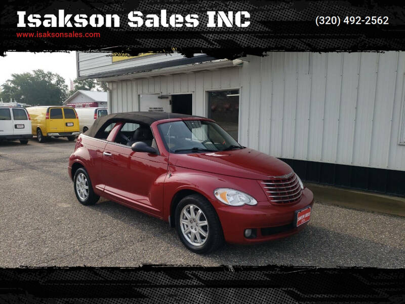 2007 Chrysler PT Cruiser for sale at Isakson Sales INC in Waite Park MN