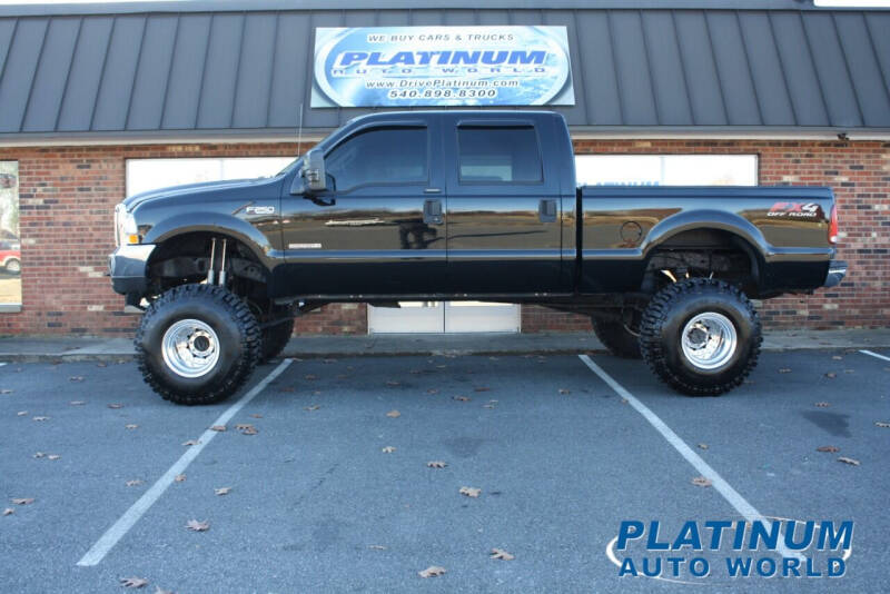 2004 Ford F-250 Super Duty for sale at Platinum Auto World in Fredericksburg VA